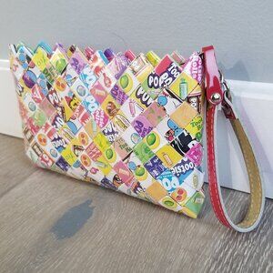 Nahui Ollin Tootsie Pop Candy Wrapper Wristlet